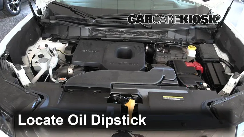 2025 Nissan Murano Platinum 2.0L 4 Cyl. Turbo Oil Check Oil Level